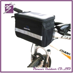 Pioneer Water Resistant Shoulder Pack Handlebar Bag Outdoor Cycling Front Tube Bicycle Handlebar Bag Cycling Pocket Bags