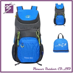 2017 New arrival fashion unisex backpack Ultralight folding bag foldable nylon travel backpack free shipping