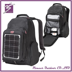 Solar Charger Backpack Solar Battery Charging Bag Outdoor Laptop Backpack Solar Panel for Traveling Climbing 10W 5V USB 