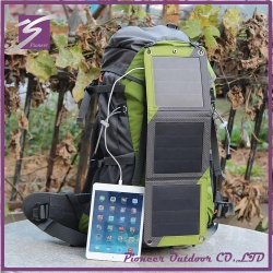 Sport Cycling Water Bag Outdoor Solar Panel USB Charger Bicycle Hydration Backpack for Moible Phone Camping Travel Knaps